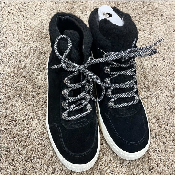 Marc Fisher Women Hi Top Sneaker Suede Summa Booties - Picture 3 of 5